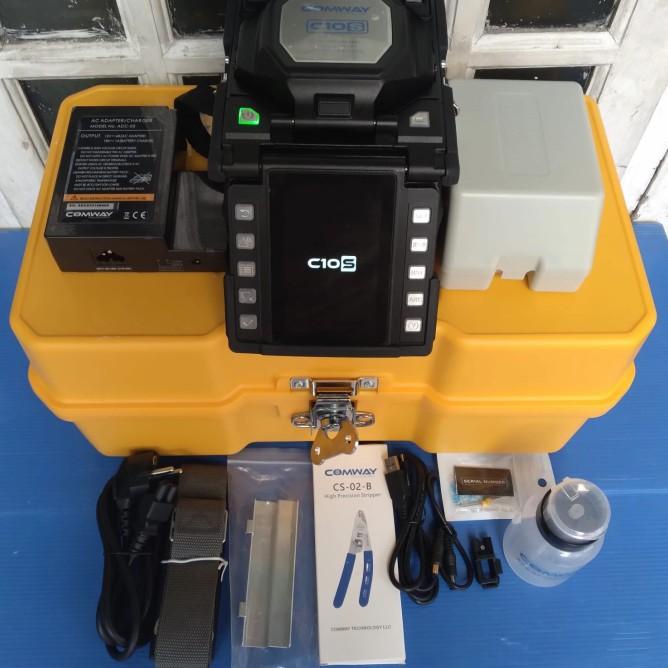 Fusion Splicer Comway C10S/Alat Sambung Fiber Optic/Backbone/6 Motor