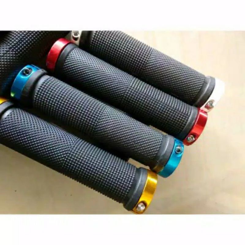 Hand grip hanfat hamfat mtb sepeda motor mtb cross bmx handgrip lock