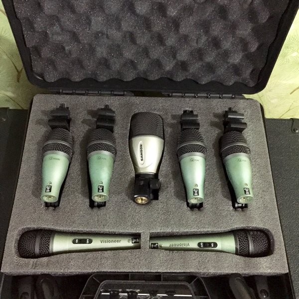 Microphone Visioneer Drum Kit 7