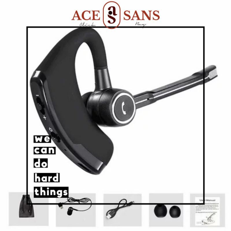 Wireless Headset Bluetooth V4.1 dengan Mic V8S I Headset Bluetooth I Headphone Bluetooth I Earphone