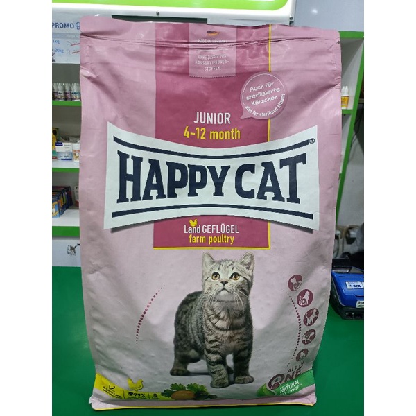 Happy Cat junior Poultry 4kg Freshpack/ Happy Cat Junior