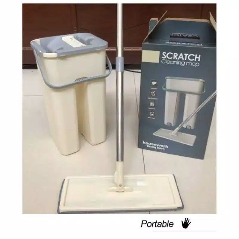 Magic mop kotak | Alat pel praktis persegi