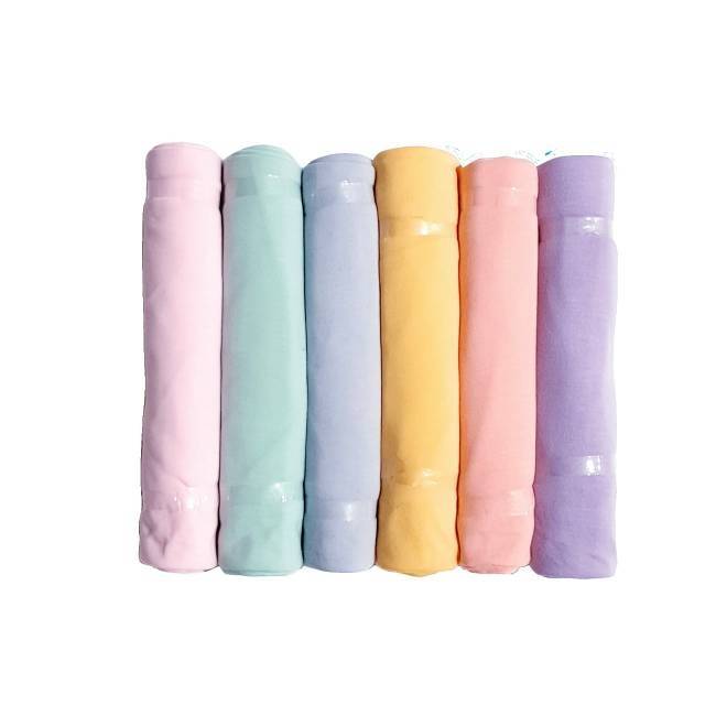 Bedong bayi bahan kaos polos warna warni soft pastel GIRL edition Pink