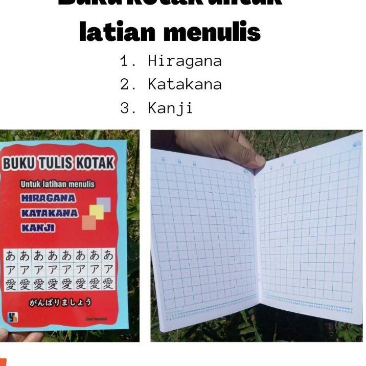 

✹Ready❆➯ AQRZC Buku Tulis Kotak Besar Untuk Latihan Menulis Hiragana Katakana Kanji Bahasa Jepang 44 ➯Super Promo