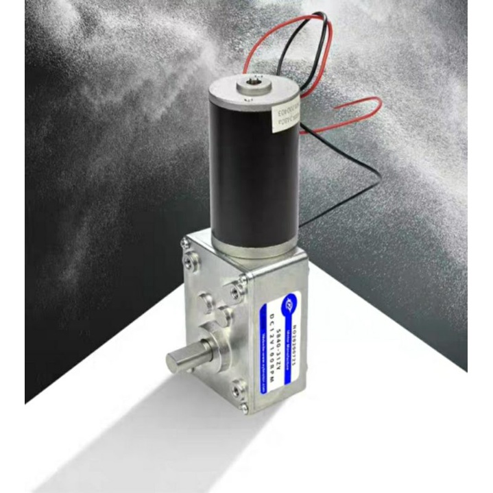 Motor Dc Worm Gear 12-24V Motor Dc Worm Gear Torsi Tinggi