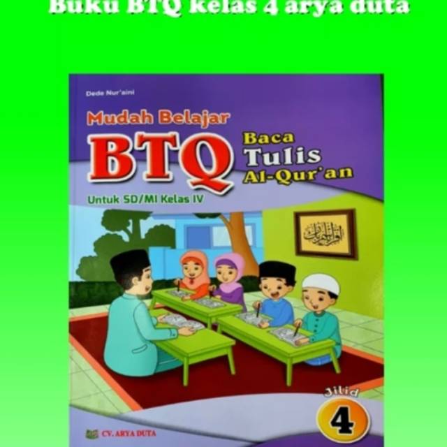 

Buku teks mudah belajar baca tulis al-Quran k13 Arya duta kelas 4