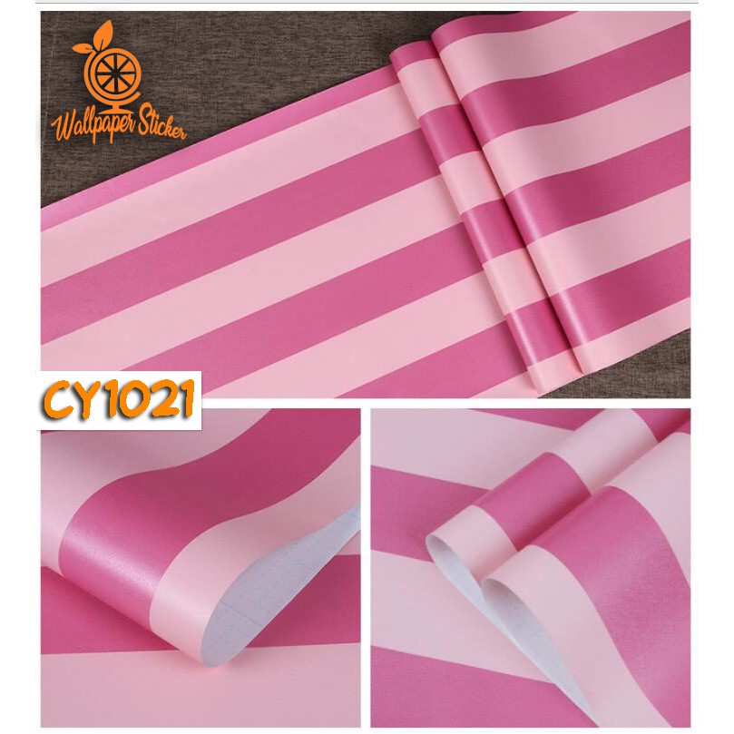 Wallpaper Dinding 3D Motif Elegan Wallpaper Wallpaper Dinding Ruang Tamu Wallpaper Stiker Rumah Motif Aesthetic 45CMX10M-CY1021