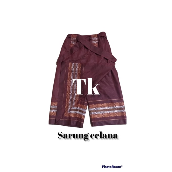 Sarung celana anak &amp; dewasa instan  - TK SD SMA - Kain sarcel