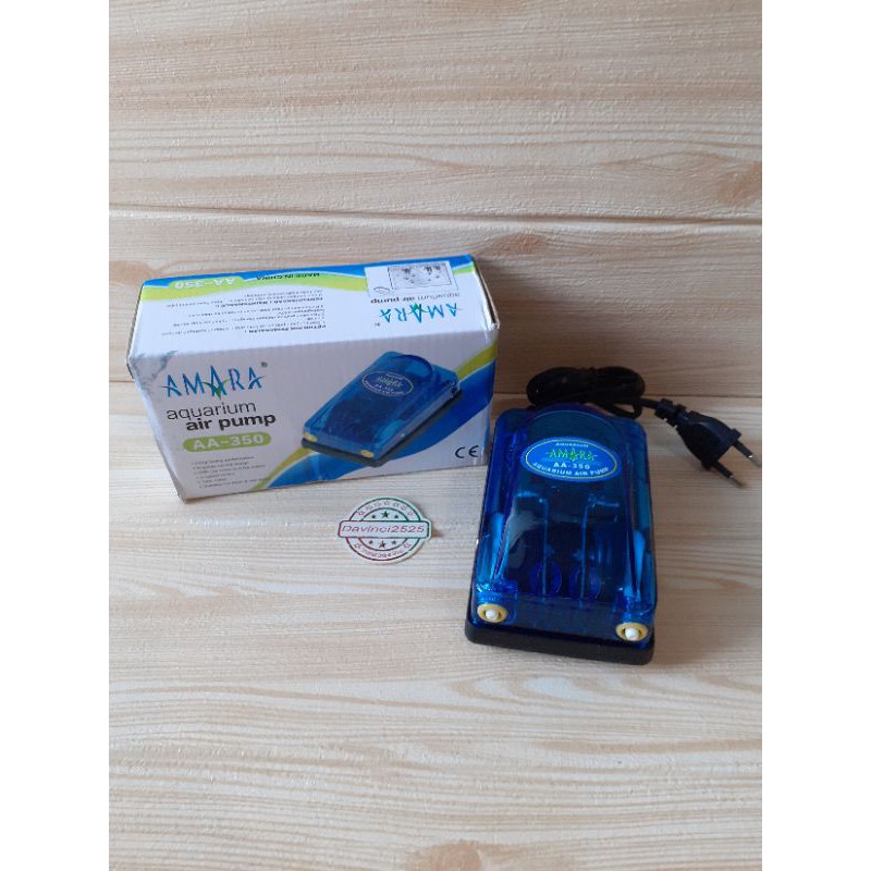 Pompa Udara Aerator 2 lubang / Amara aerator 2 lubang / Pompa aerator amara 2 lubang