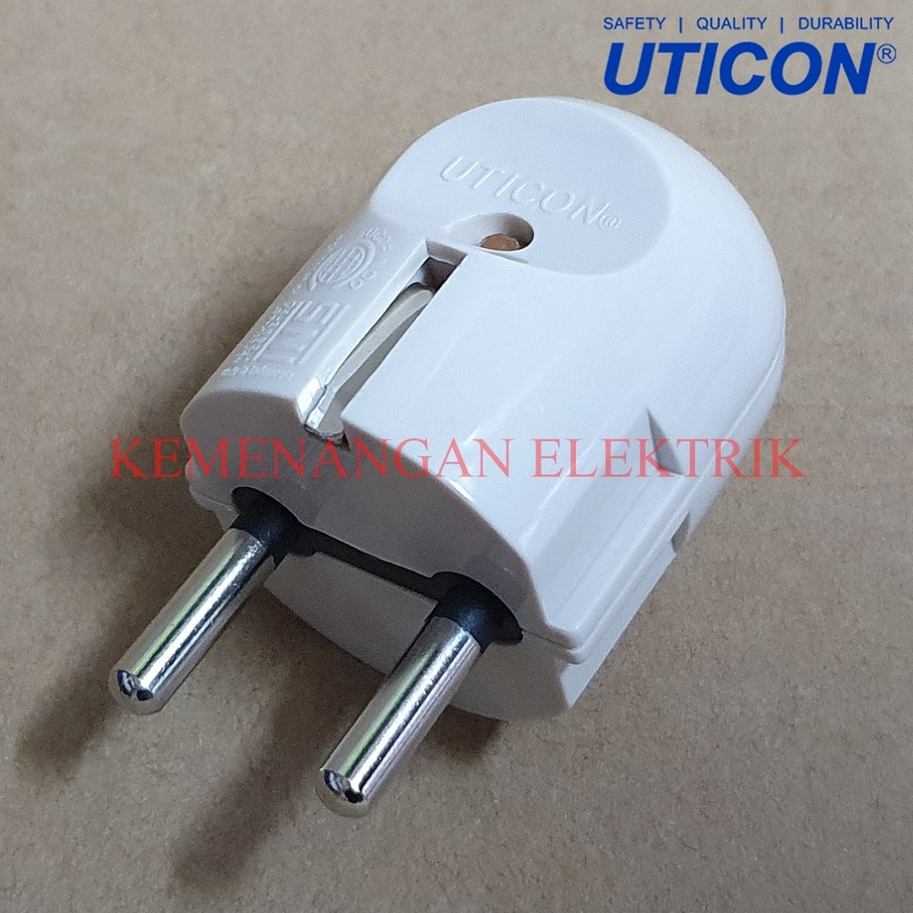 UTICON STEKER ARDE BULAT S-28R / COLOKAN LISTRIK S 28R