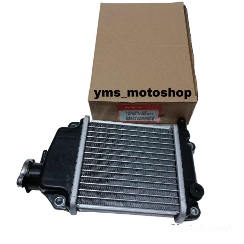 Radiator Honda Vario Karbu Lama, Vario techno 110 cbs,Asli ORI KVB
