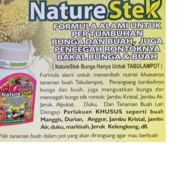 ➼ Paket Bundling Nature Stek Akar 100GR Dan Nature Stek Buah 100GR ➸