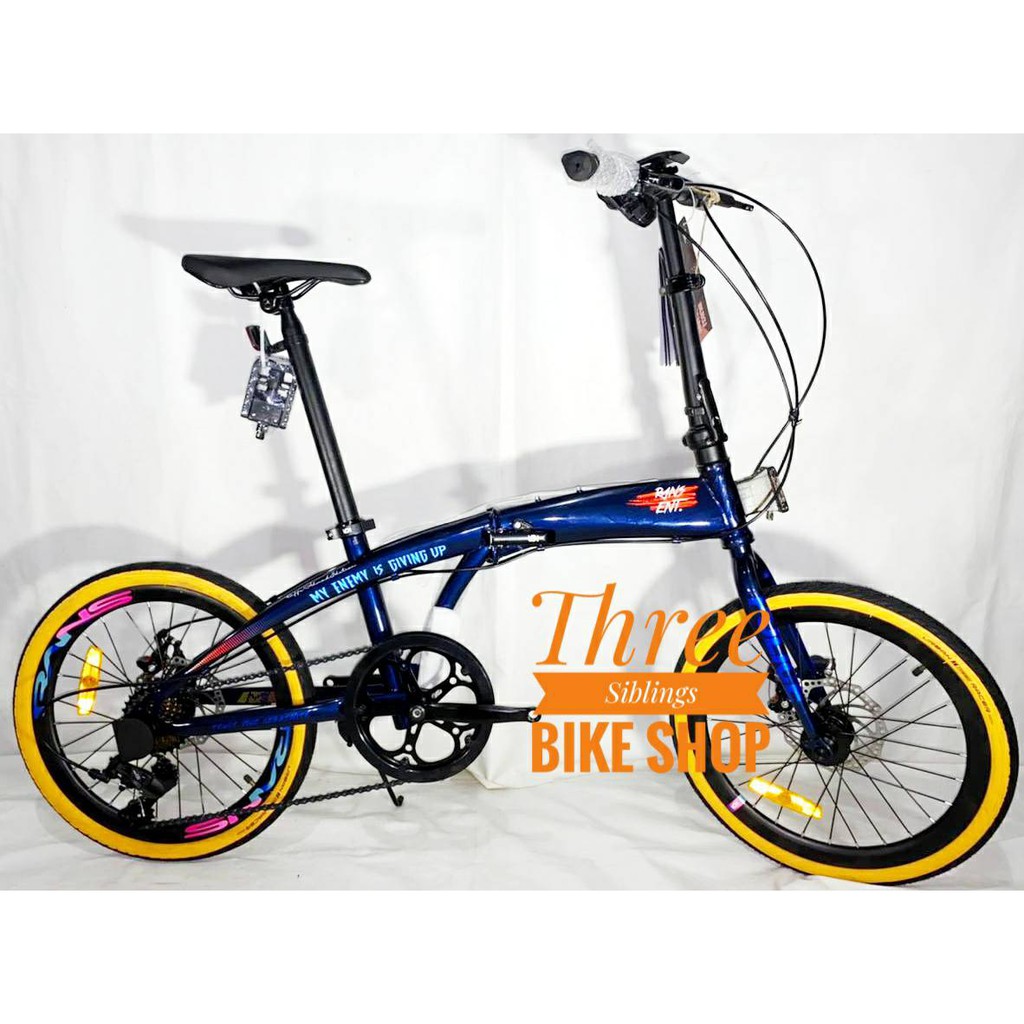 SEPEDA LIPAT ELEMENT POLICE MILAN RANS ENTERTAINMENT 20 INCH BIRU