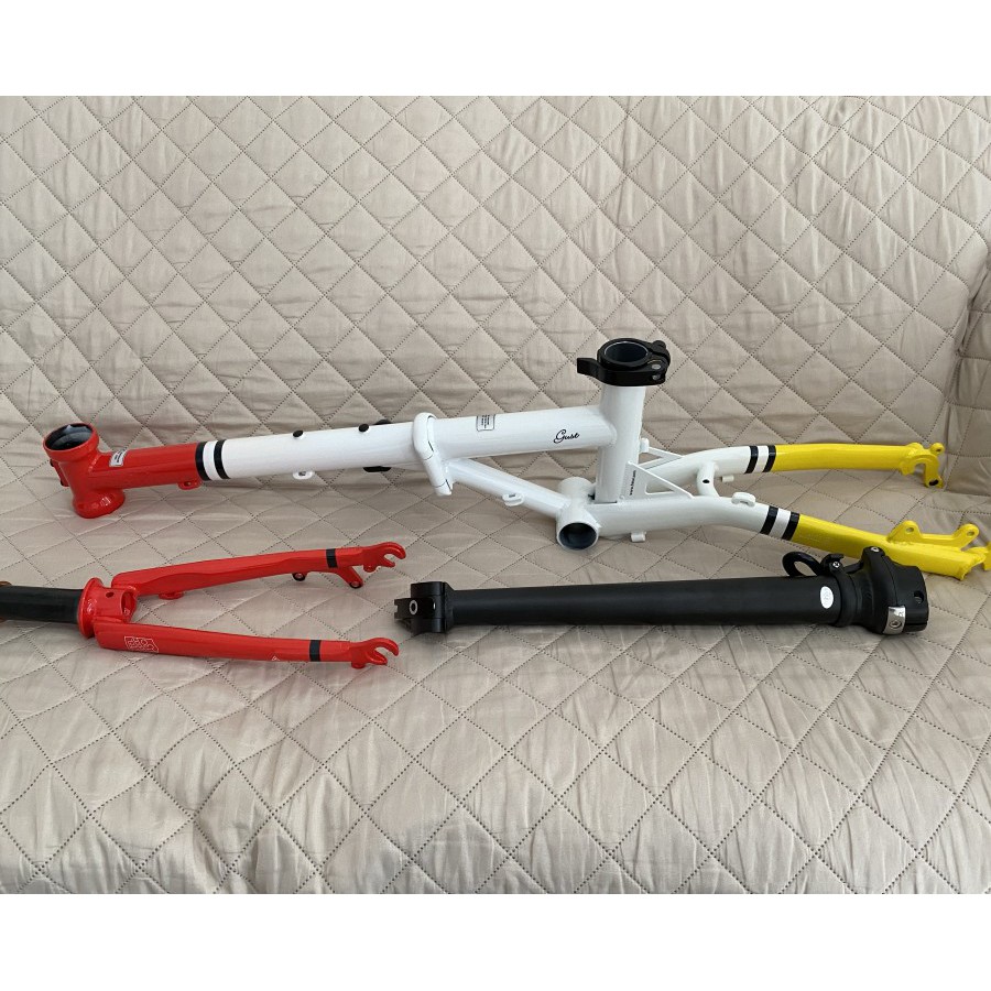 Frameset Fnhon Gust Gareng Wayang Series Terbaru Frame Fork HP