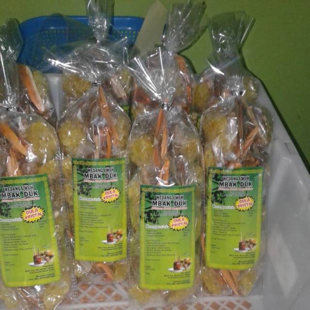 

Wedang uwuh gula kristal