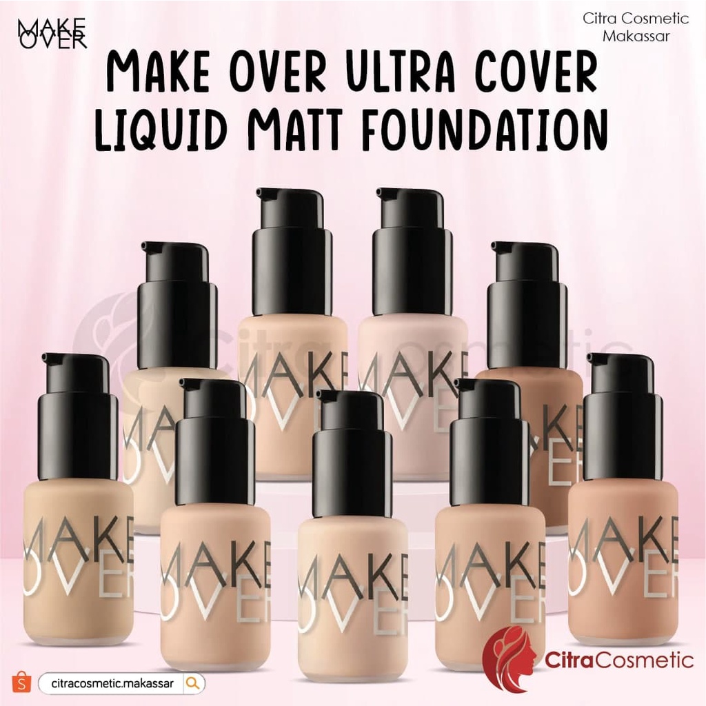 Make Over Ultra Cover Liquid Matte Foundation 33 Ml