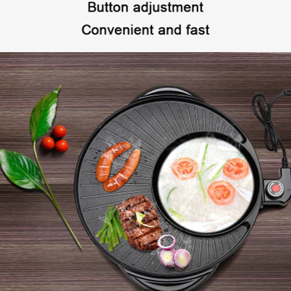 Grill Shabu Multi Pan Elektrik Serbaguna