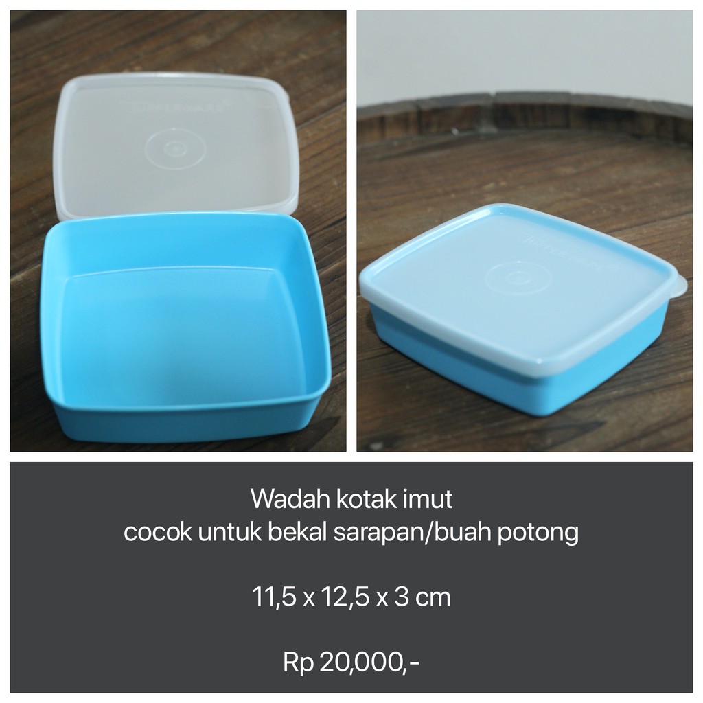 MINI LUNCH BOX/KOTAK BEKAL KECIL TUPPERWARE SALEEE 