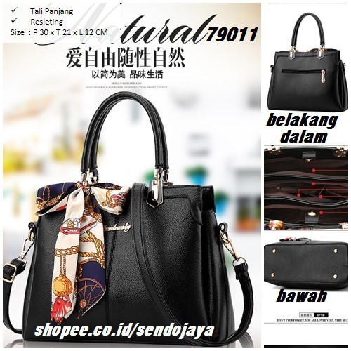 79011 TAS WANITA TANTE CANTIK TAS IMPORT KOREA MEWAH ADA DASINYA
