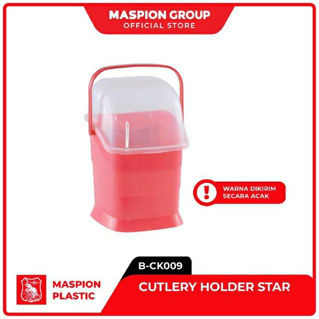 

Cutlery holder maspion tempat sendok tutup