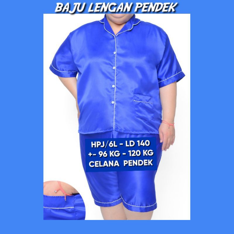 piyama jumbo satin silk LD 140 130 120