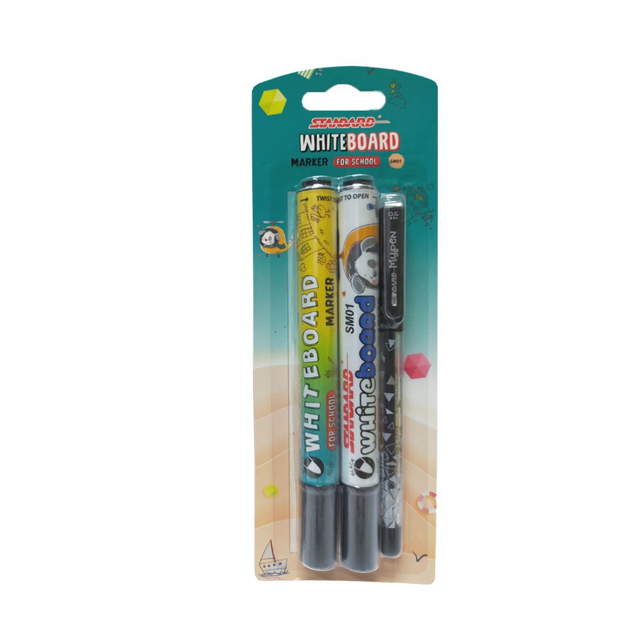 

Standard - Marker Blister SM01 Whiteboard / Spidol yang bisa dihapus