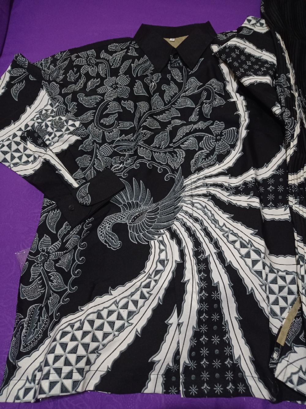 Batik Couple Full Puring/kemeja Batik Pria