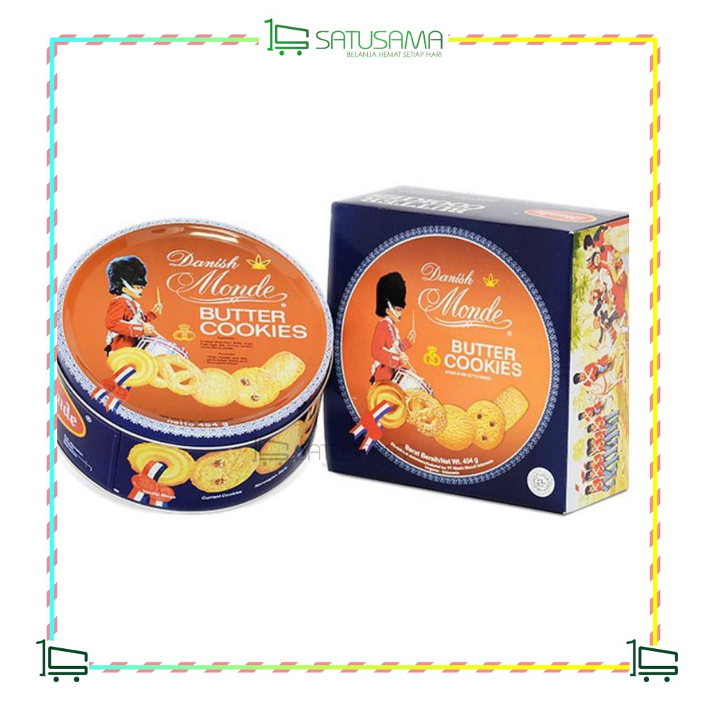 

Biskuit Monde Butter Cookies Blue 908 gr / satusama