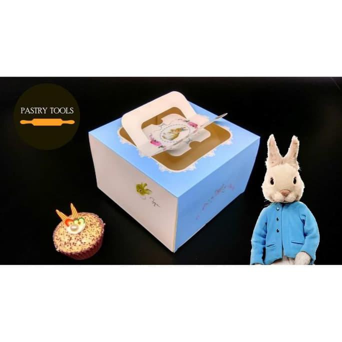 

Ready...Ready...Ready...] Peter Rabbit Cake Box Blue Uk. 16 X 16 X 10 Cm Pack Isi 12 Pcs