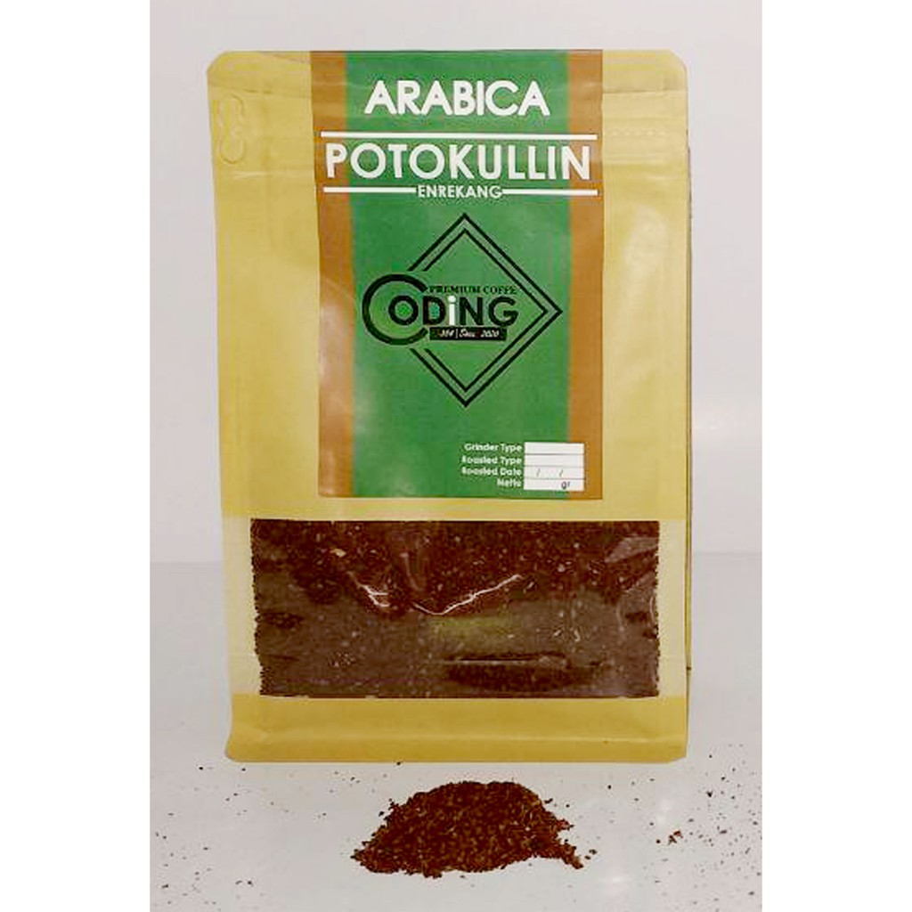 

KOPI ARABICA POTOKULLIN ENREKANG (Bubuk 250gr)