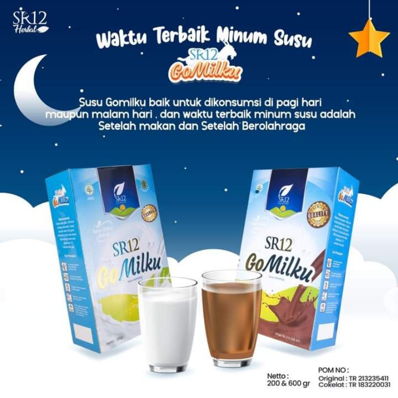 

GO MILKU SR12 / SUSU KAMBING / KESEHATAN TUBUH / BANDA ACEH