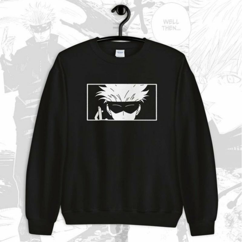 S - XXXXXL(6XL) Sweater JUJUTSU KAISEN Satoru Gojo Toge Inumakiki Crewneck Anime Satoru Gojo BIGSIZE