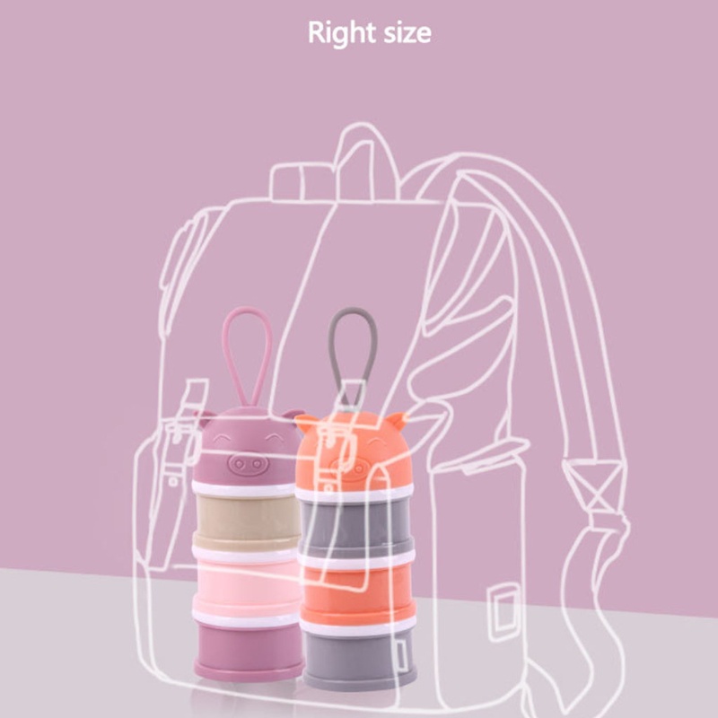 Mary Dispenser Susu Formula Bayi Portable 3 Susun