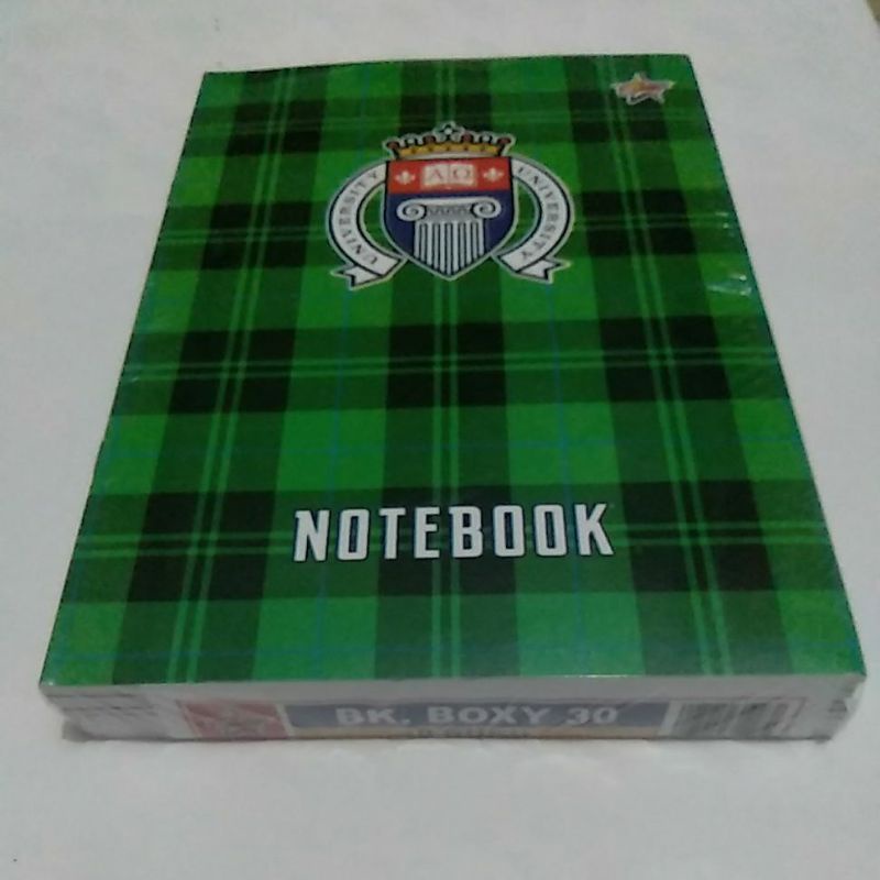 

PROMO satu pak 10 buku tulis super star boxy B5