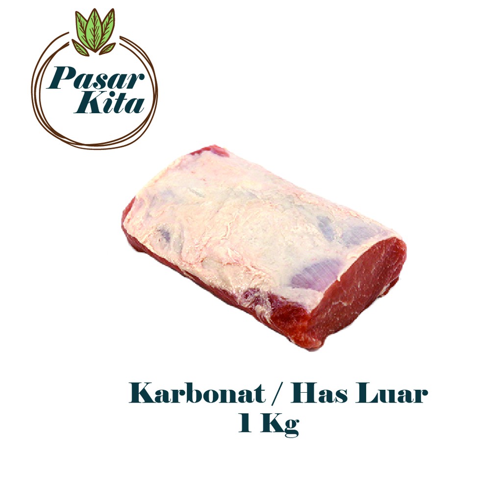 

Karbonat - Daging Babi Bagian Has Luar - Pork Loin | Porkloin - Steak Babi, Rendang Babi 1kg
