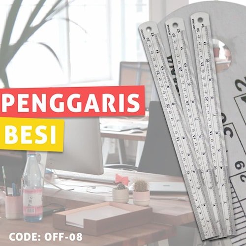 

Murah !!! Penggaris Besi / Penggaris Besi Alat kantor / Penggaris Besi 30 CM / Penggaris Combo / Garisan Besi / Mistar Besi / Penggaris Besi Bahan Stainless Steel Anti Karat Terbaru Terbaik Terjamin Original Bisa COD