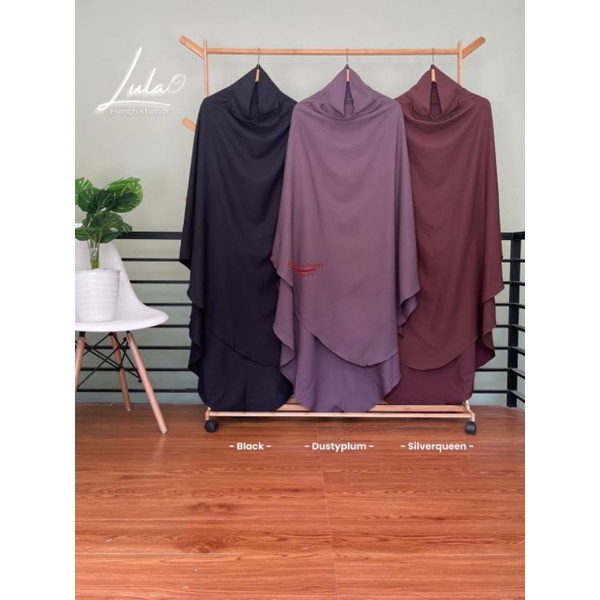 French Khimar Lula by Khumaira syari | French khimar instan | FK karet