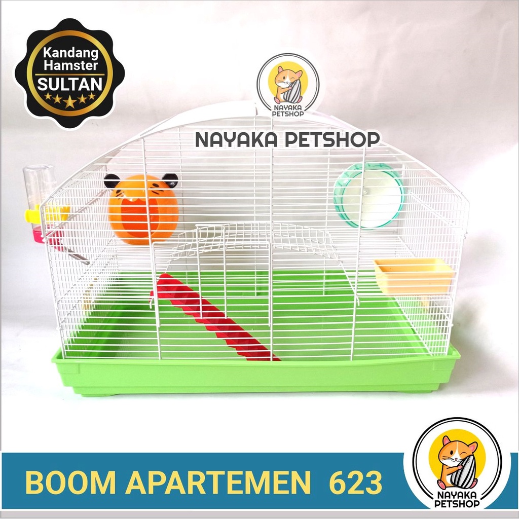 Boom Jumbo Kandang Hamster Besar Tingkat 3 Lantai Murah