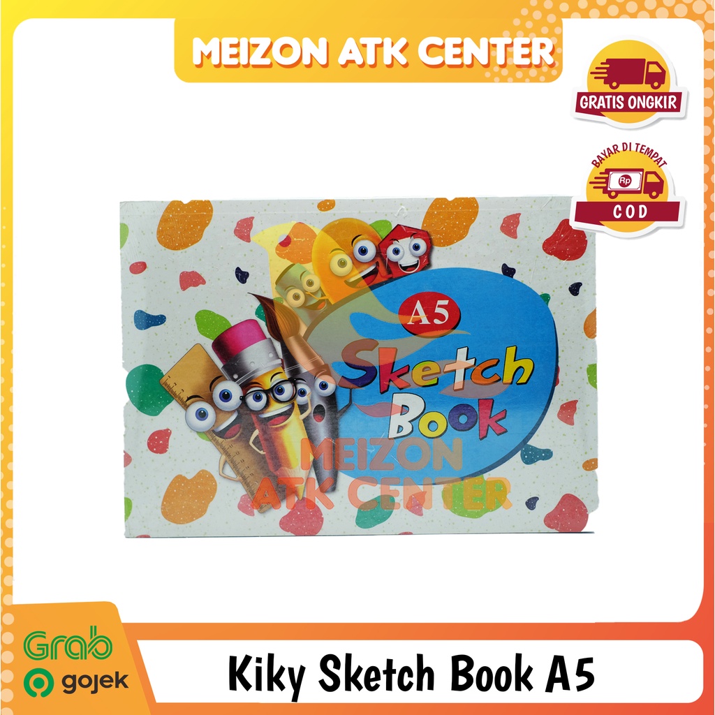 Jual KIKY Sketch Book A5 Buku Gambar Sketsa [1 PCS] Shopee Indonesia