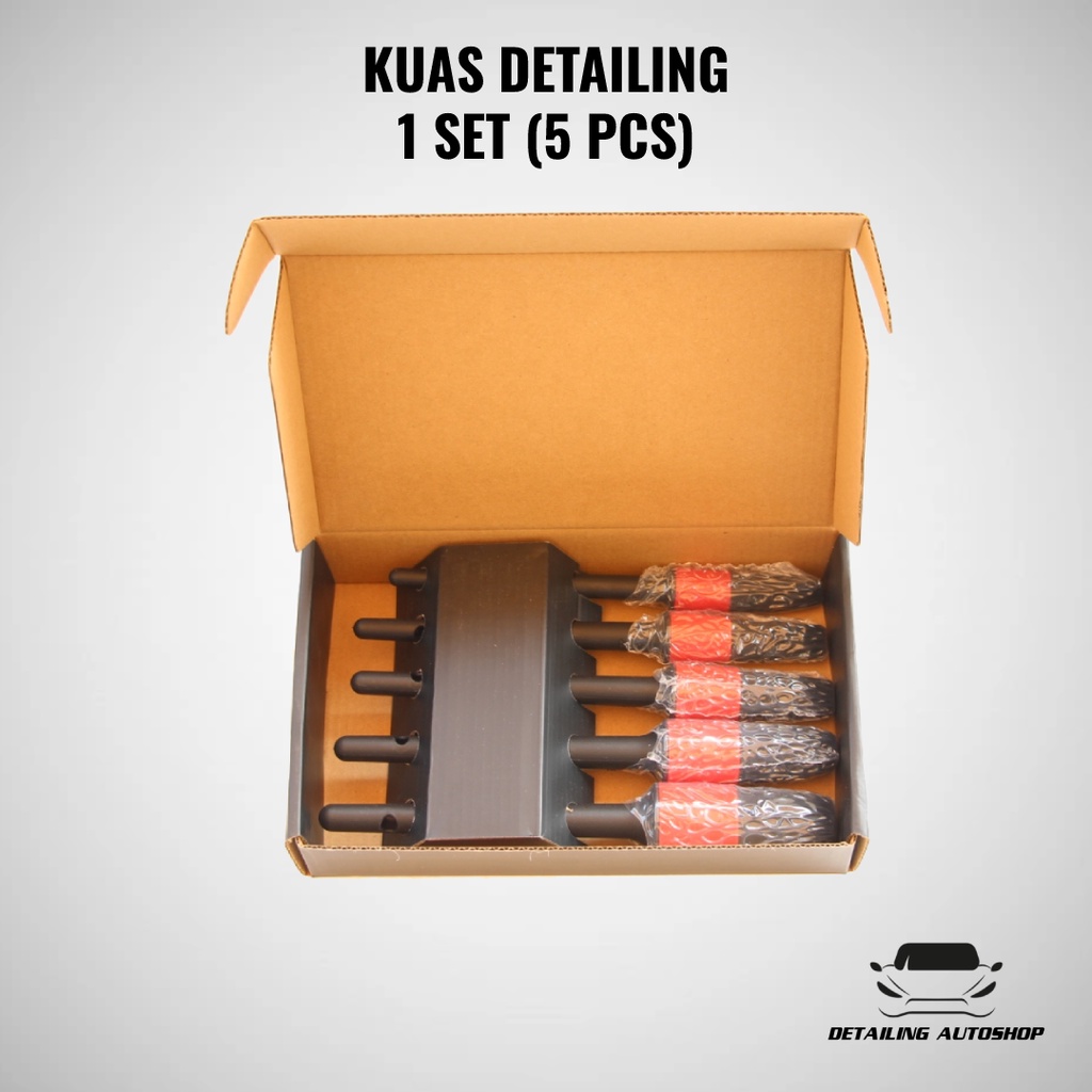 Kuas Detailing Brush (1 Set: 5 PCS)