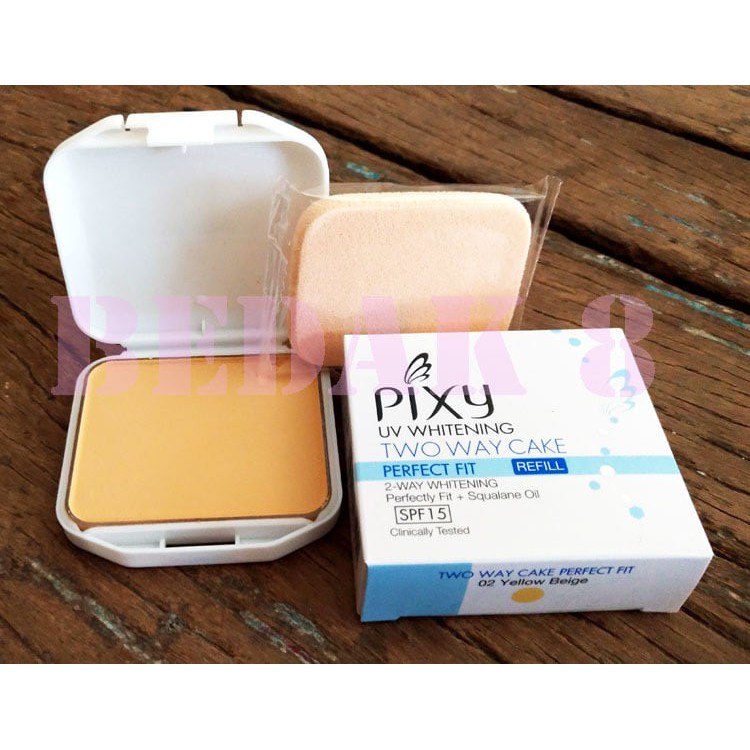 PIXY BEDAK REFILL TWC UV WHITENING PERFECT FIT