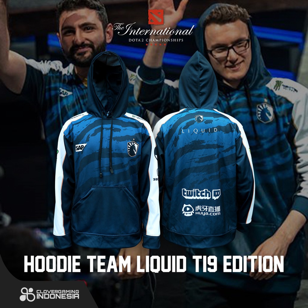 Hoodie Team Liquid TI9 Edition - Gaming Apparel Esports