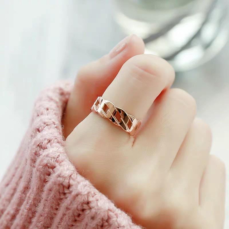 Cincin Titanium Mini Korea fashion cewek Wanita CK088 lucu elegant