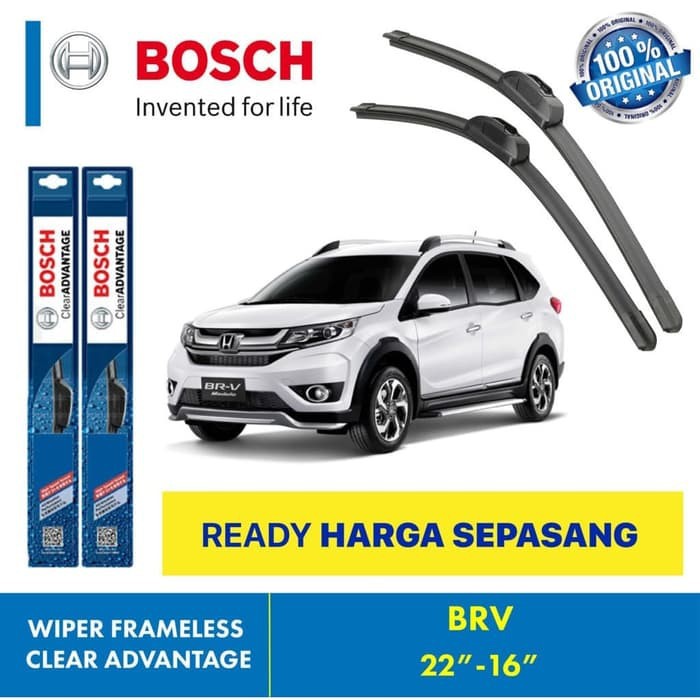 Wiper Blade BRV BOSCH frameless ADVANTAGE 16-22&quot; ORIGINAL