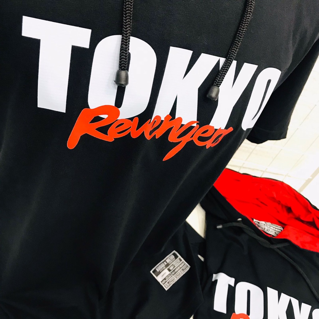 Tshirt Hoodie Tokyo Manji Red Anime Manga Tokyo Revengers Premium
