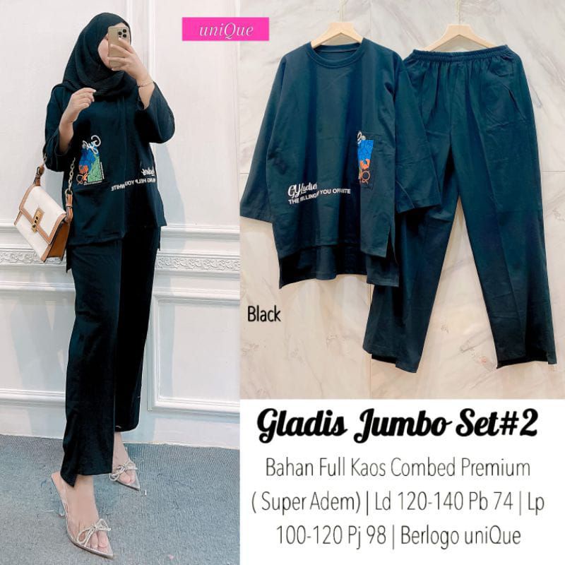 GLADIS JUMBO SET#2 | SETELAN COMBED PREMIUM TERMURAH