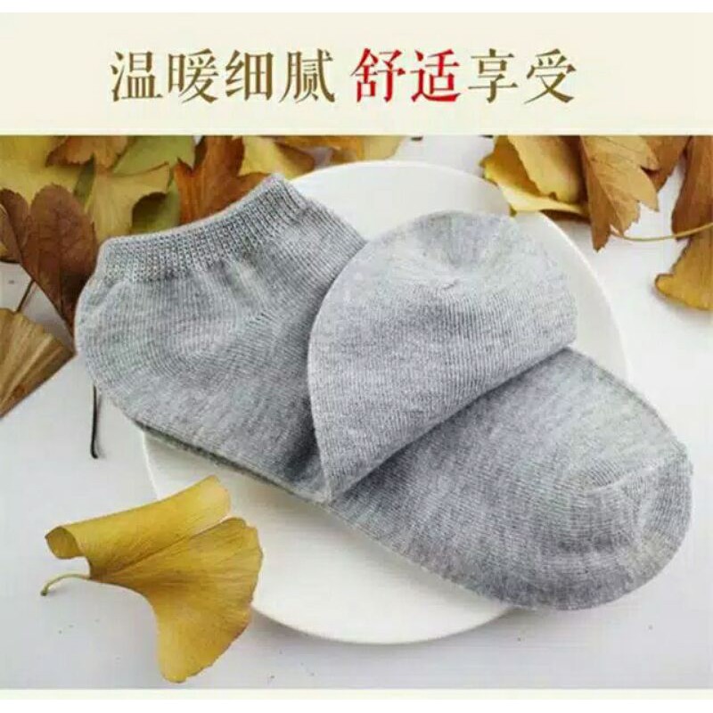 ⭐️ Jendela Kosmetik ⭐️ Kaki Polos Semata Kaki / Kaos Kaki unisex / Kaus Kaki / Kaos Kaki Pendek / JK 1-2