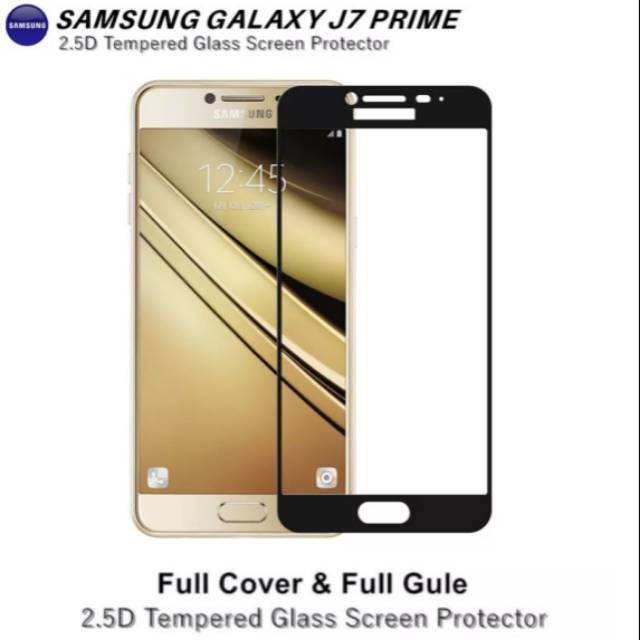 Tempered Glass Samsung J7 Prime Anti Gores Kaca Samsung Galaxy J7 Prime