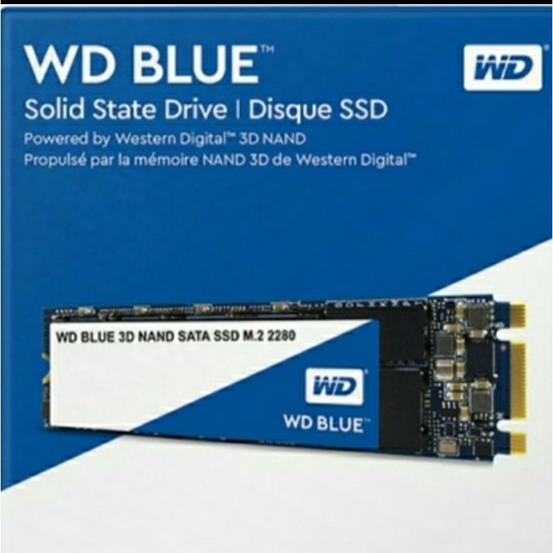 SSD WD 500GB BLUE M2.2280 WDS500G3B0B