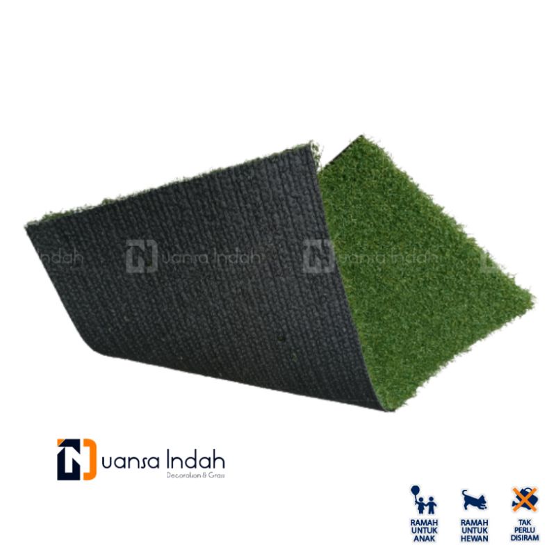 rumput sintetis type golf premium ukuran 25x150 cm